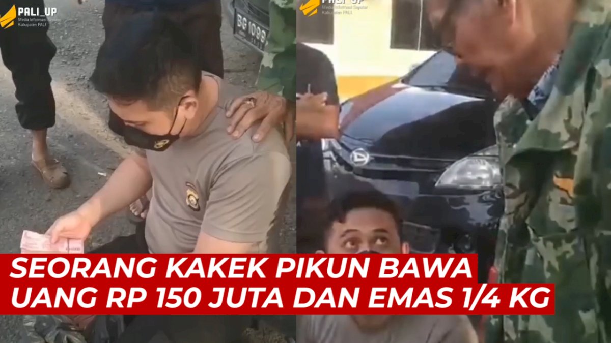 VIDEO: Seorang Kakek Pikun Bawa Barang Berharga, Uang Rp 150 Juta dan Emas 1/4 Kg