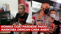 VIDEO: Komika Coki Pardede Pakai Narkoba dengan Cara Aneh, Polisi: Suntik Lewat Anus