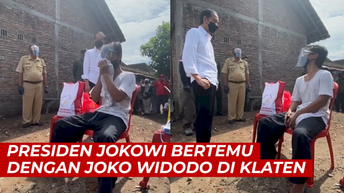 VIDEO: Momen Presiden Jokowi Bertemu dengan Joko Widodo di Klaten