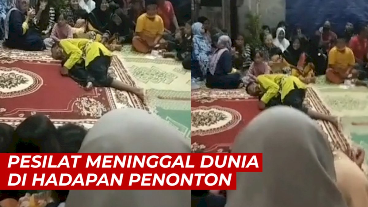 VIDEO: Detik-detik Pesilat Meninggal Dunia Di Hadapan Penonton