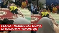 VIDEO: Detik-detik Pesilat Meninggal Dunia Di Hadapan Penonton