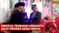 VIDEO: Viral, Mertua di Bima Tendang Menantu Saat Proses Akad Nikah