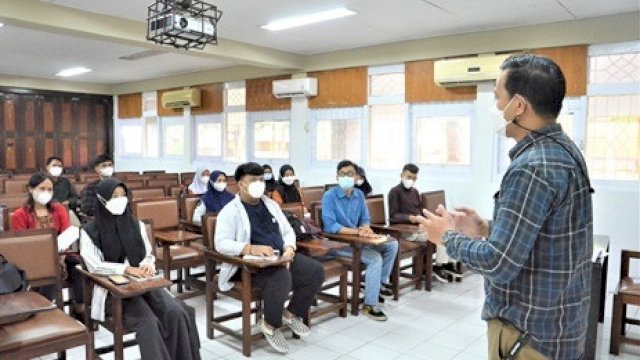 Mahasiswa Unhas Kuliah Tatap Muka Terbatas. Ist