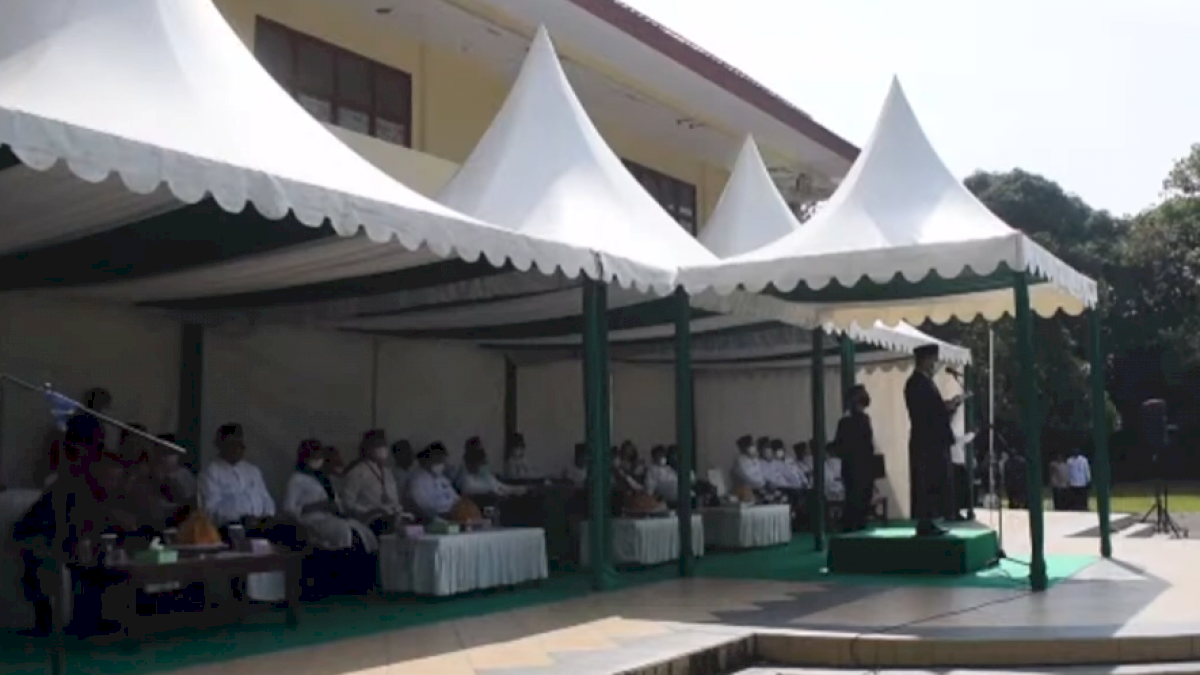 Peringatan Hari Santri, Plt Gubernur Sulsel Ajak Santri Berjuang Lawan Pandemi COVID-19