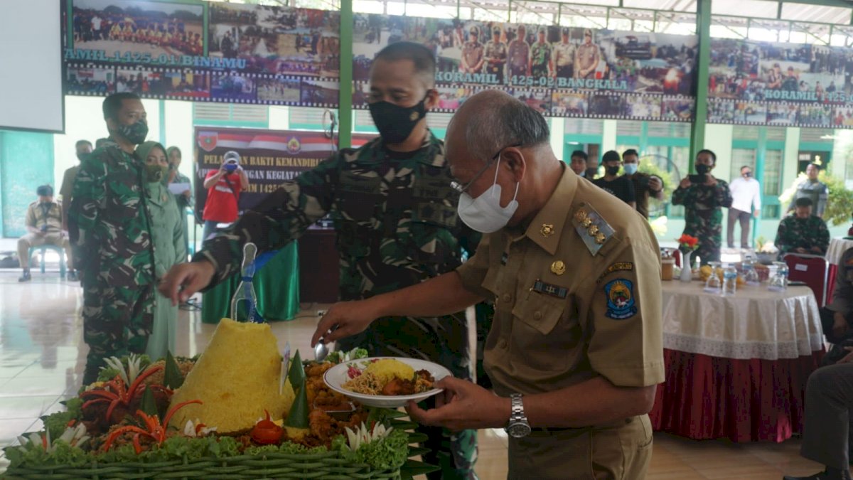 Hadiri Syukuran HUT TNI Ke-76, Bupati Jeneponto : TNI Semakin Dicintai Rakyat