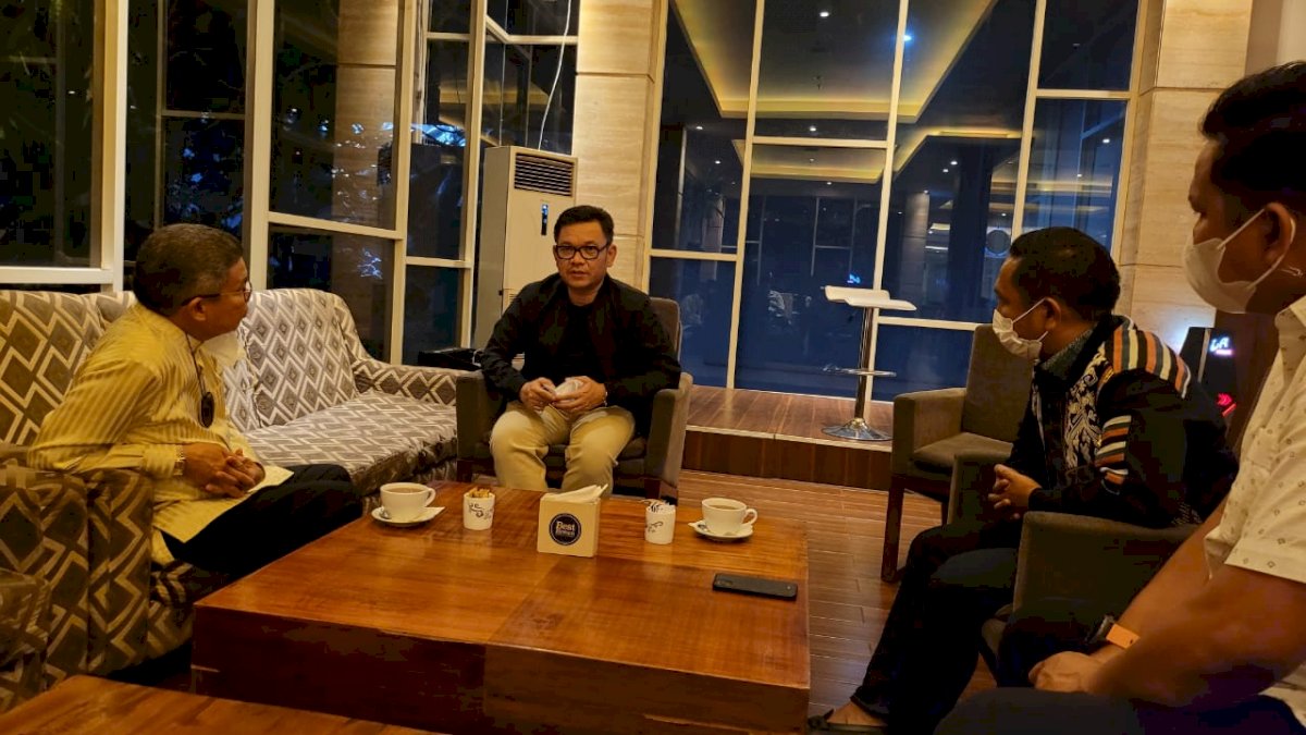 Taufan Pawe dan Ace Hasan Rancang Kesiapan Pembukaan Golkar Institute di Makassar