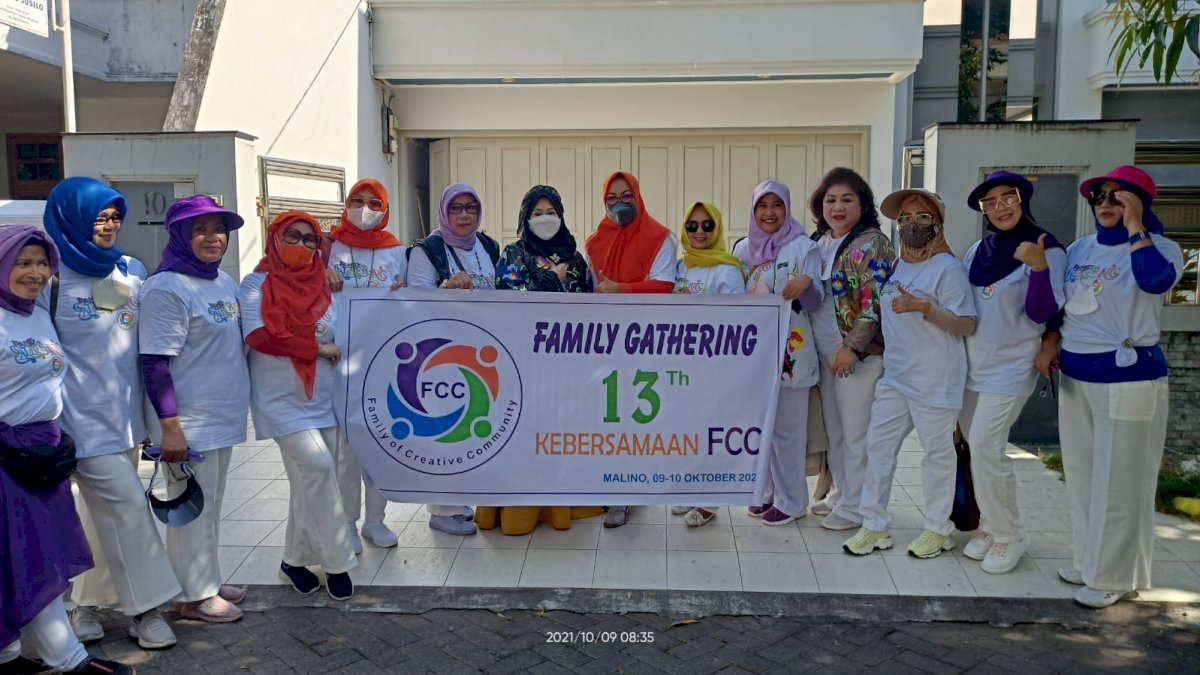Erna Rasyid Taufan Hadiri Family Gathering FCC