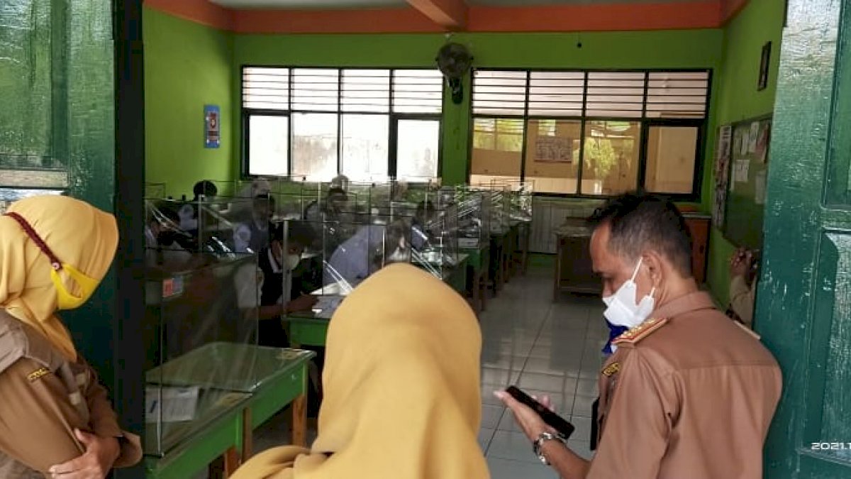 Kadis Dikbud Parepare : Hari Pertama PTM Terbatas Berjalan Lancar