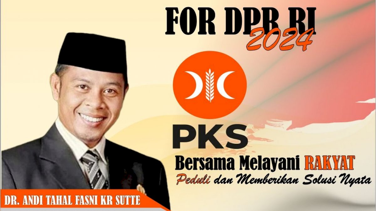 Ketua DPC PKS Jeneponto Incar Kursi DPR RI 2024, Ini Alasanya