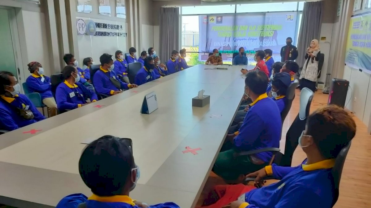 Dinas PU Makassar Gelar Uji Sertifikasi Bagi Tenaga Konstruksi MNP