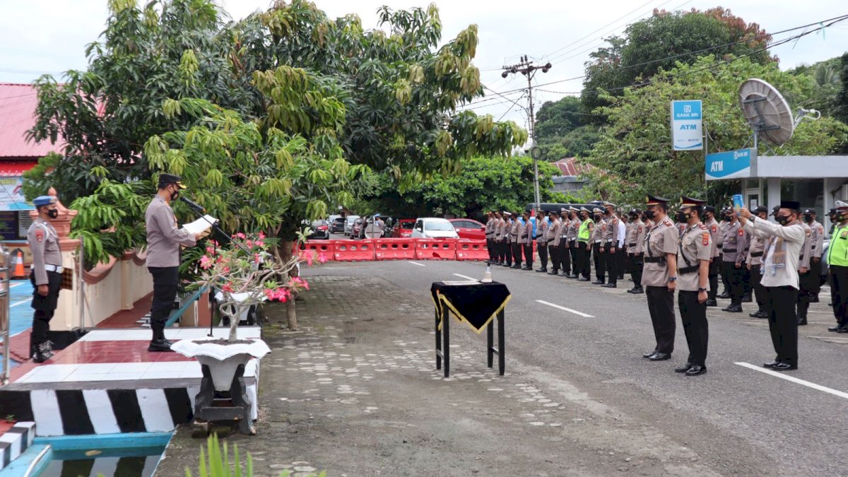 Kasat Reskrim Polres Barru Berganti, Ini Pesan Kapolres