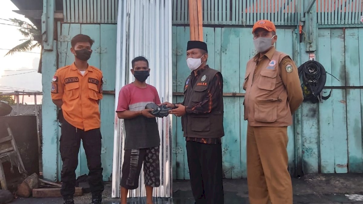 Pemkot Parepare Salurkan Bantuan ke Warga Terdampak Bencana