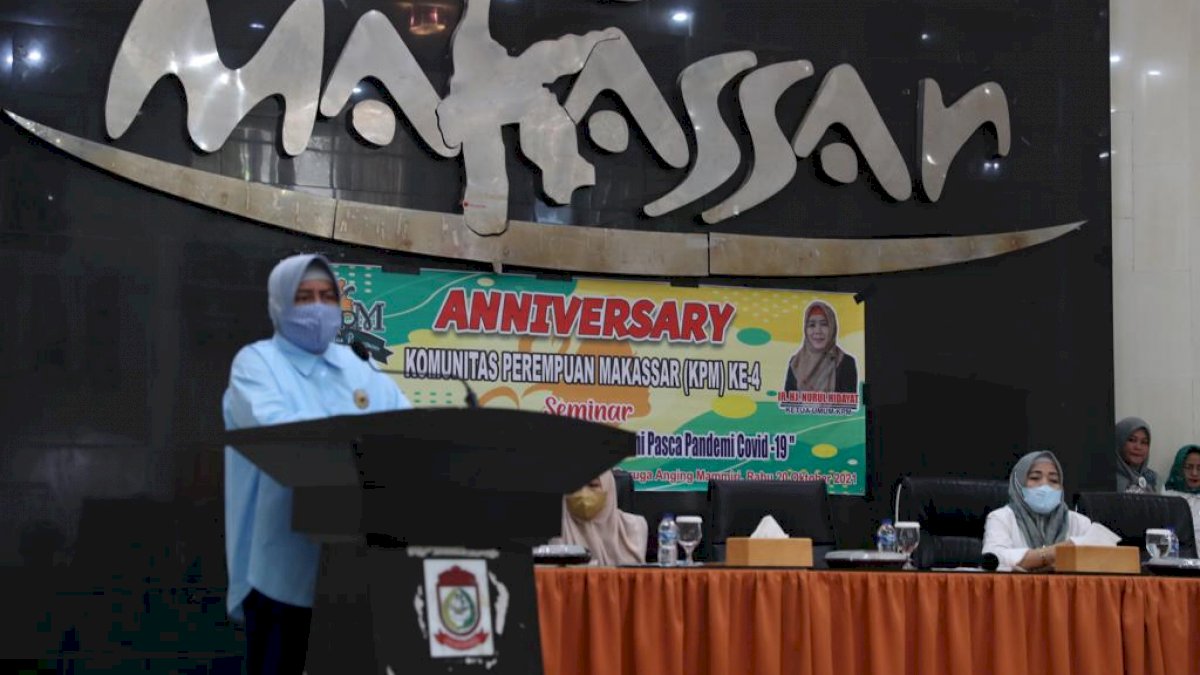 4 Tahun Komunitas Perempuan, Ini Harapan Ketua TP PKK Makassar