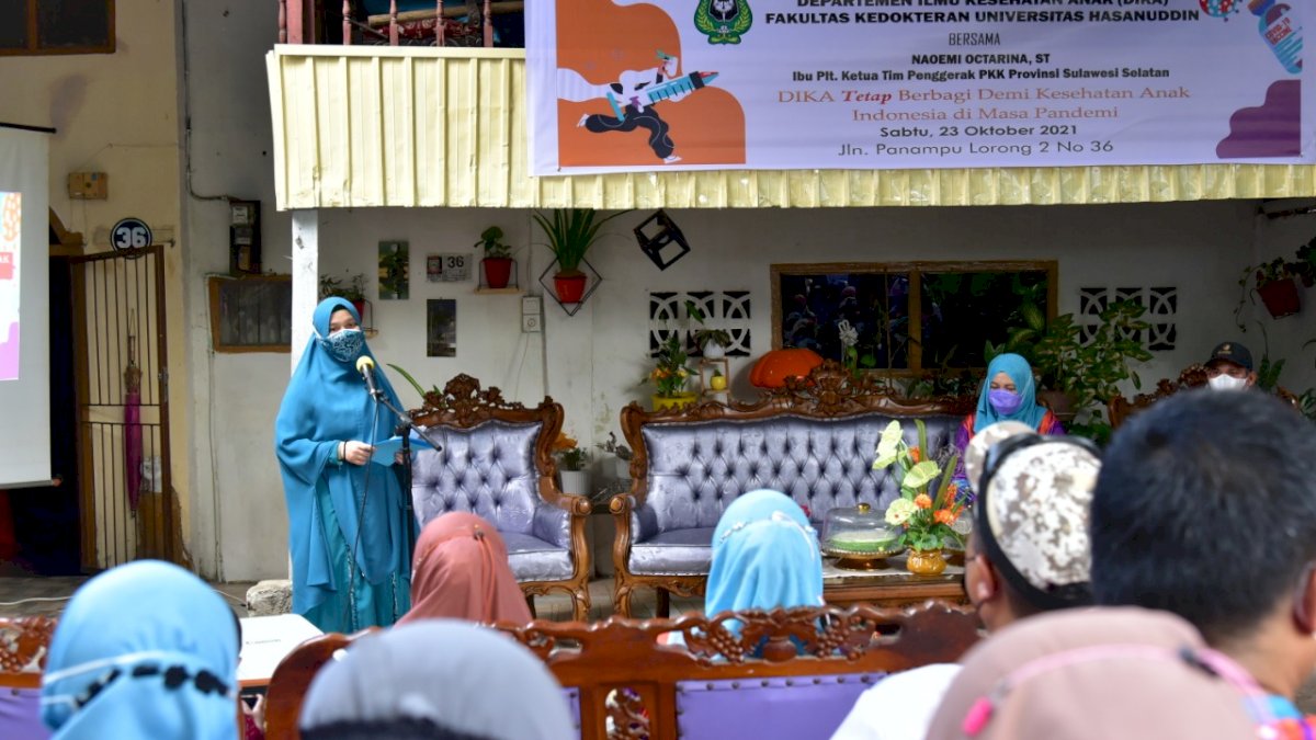 Plt Ketua TP PKK Sulsel Buka Bakti Sosial DIKA