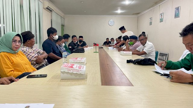 Muscab DPC PPP Makassar di Kantor DPW PPP Sulsel. Ist