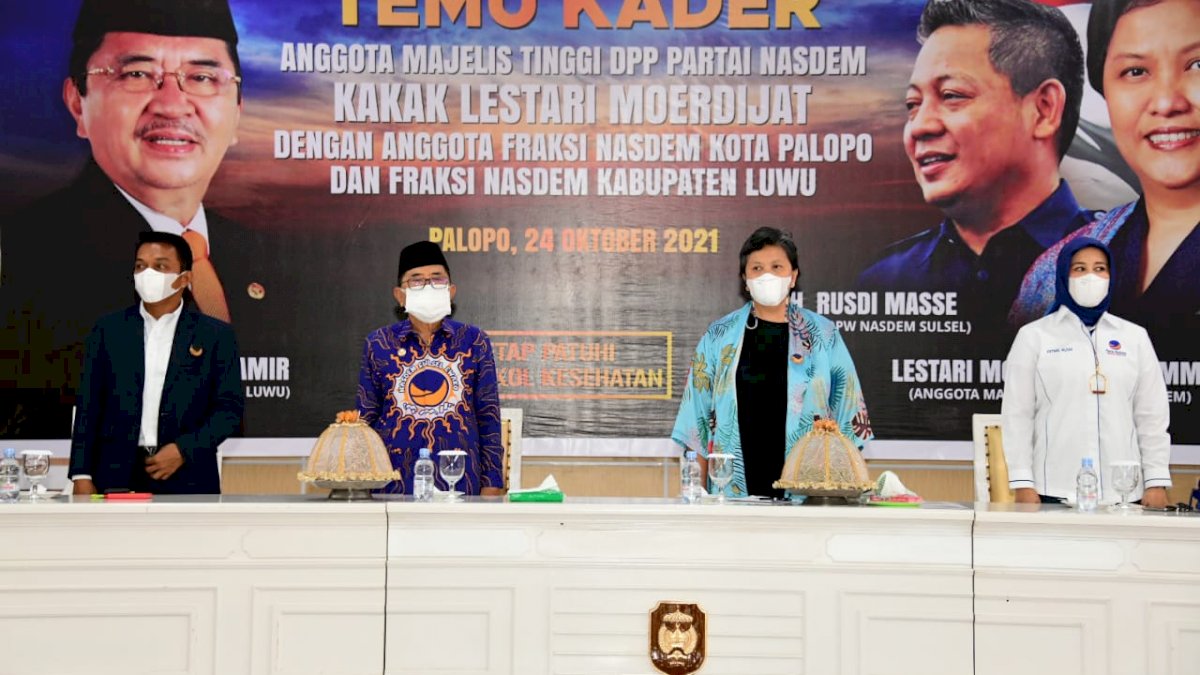 Giliran Lestari Moerdijat Bakar Semangat Kader NasDem di Sulsel