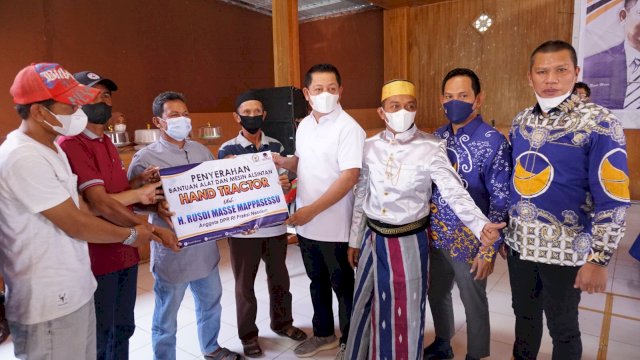 Anggota DPR RI Fraksi NasDem Rusdi Masse gelar reses di Kabupaten Sidrap. Ist