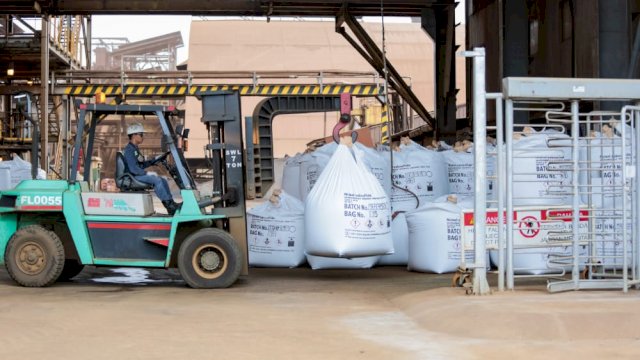 Produksi nikel PT Vale yang Meningkat (dok. PT Vale)