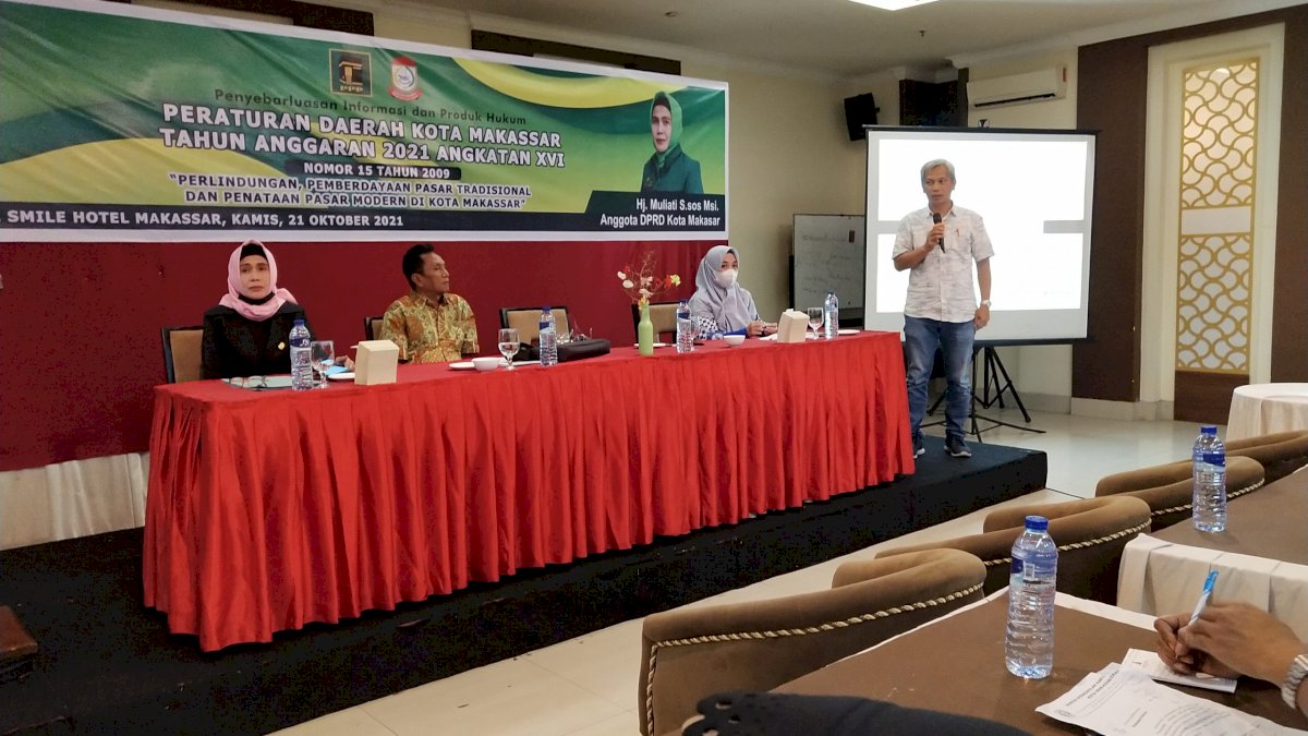 Muliati Harap Penataan Pasar Tradisional di Makassar Bisa Lebih Rapi