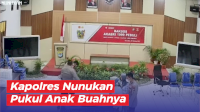 VIDEO: Kapolres Nunukan Pukul Anak Buahnya, Dicopot Usai Videonya Viral