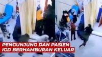 VIDEO: Tabung Oksigen Jatuh Tersenggol, Pengunjung dan Pasien IGD Berhamburan Keluar