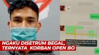 VIDEO: Ngaku Disetrum Begal, Ternyata Pria Ini Korban Open BO