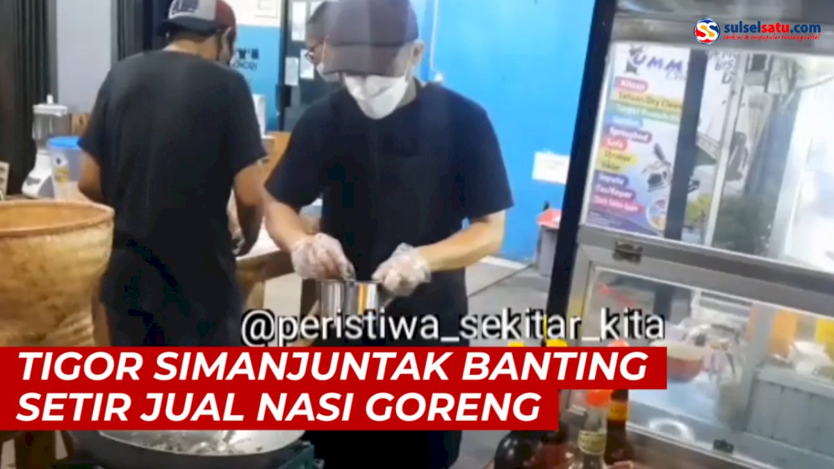 VIDEO: Dipecat dari KPK, Tigor Simanjuntak Banting Setir Jual Nasi Goreng