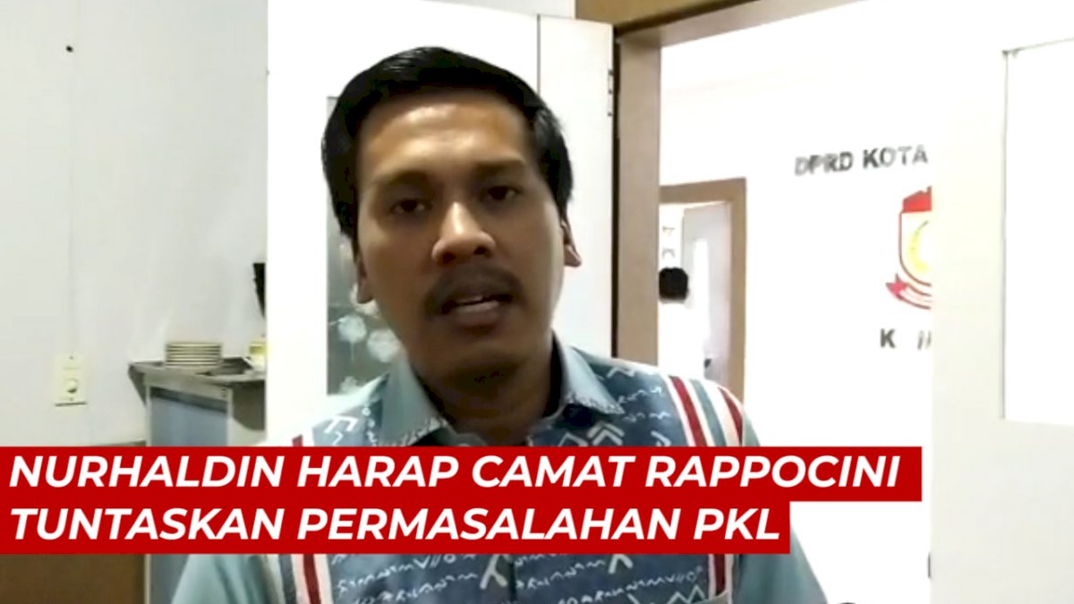 VIDEO: Nurhaldin Harap Camat Rappocini Tuntaskan Permasalahan PKL di Lapangan Emmy Saelan