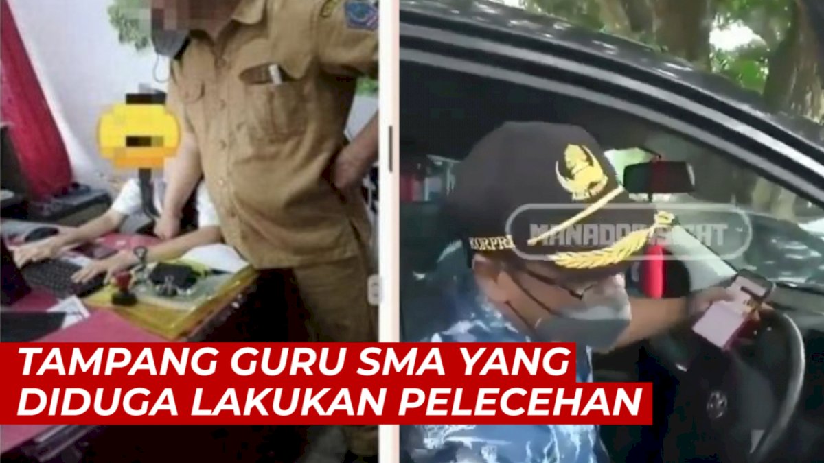 VIDEO: Tampang Guru SMA yang Diduga Lakukan Pelecehan Terhadap Muridnya