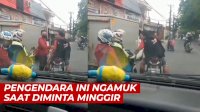VIDEO: Halangi Ambulans, Pengendara Ini Malah Ngamuk Saat Diminta Minggir