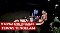VIDEO: 11 Siswa MTs di Ciamis Tewas Tengelam Saat Ikuti Kegiatan Susur Sungai