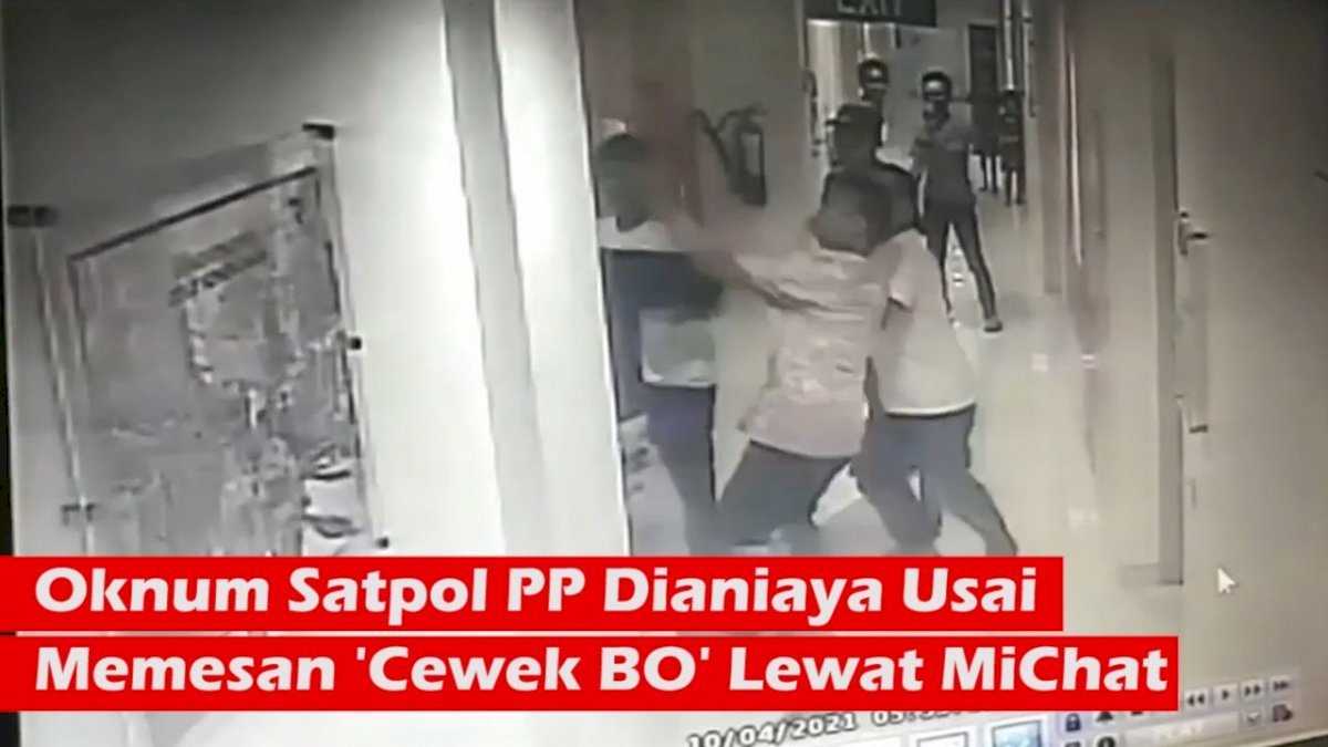 VIDEO: Oknum Satpol PP Dianiaya Usai Pesan ‘Cewek BO’ Lewat Michat