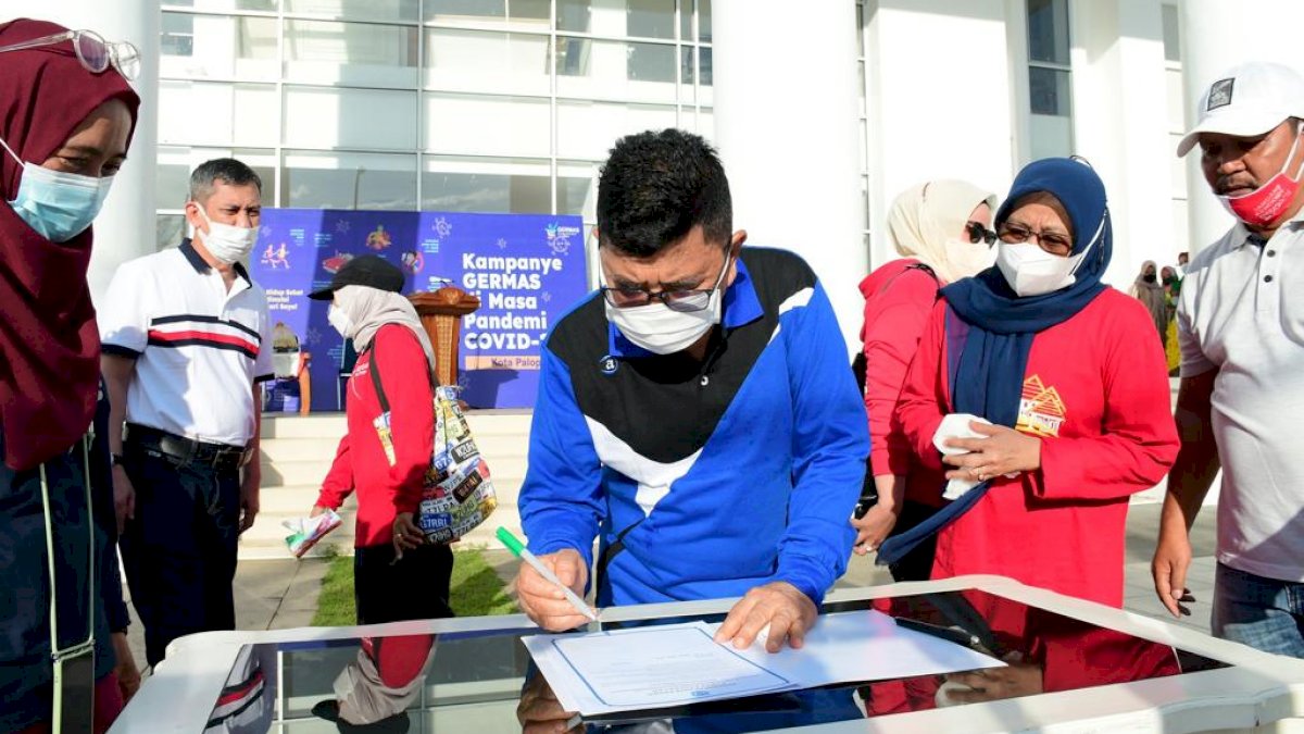 Gelar Kampanye Germas, Walikota Palopo Ajak Masyarakat Terapkan Pola Hidup Sehat