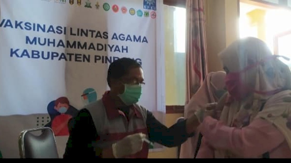 PD Muhammadiyah Pinrang Gelar Vaksinasi COVID-19 Lintas Agama