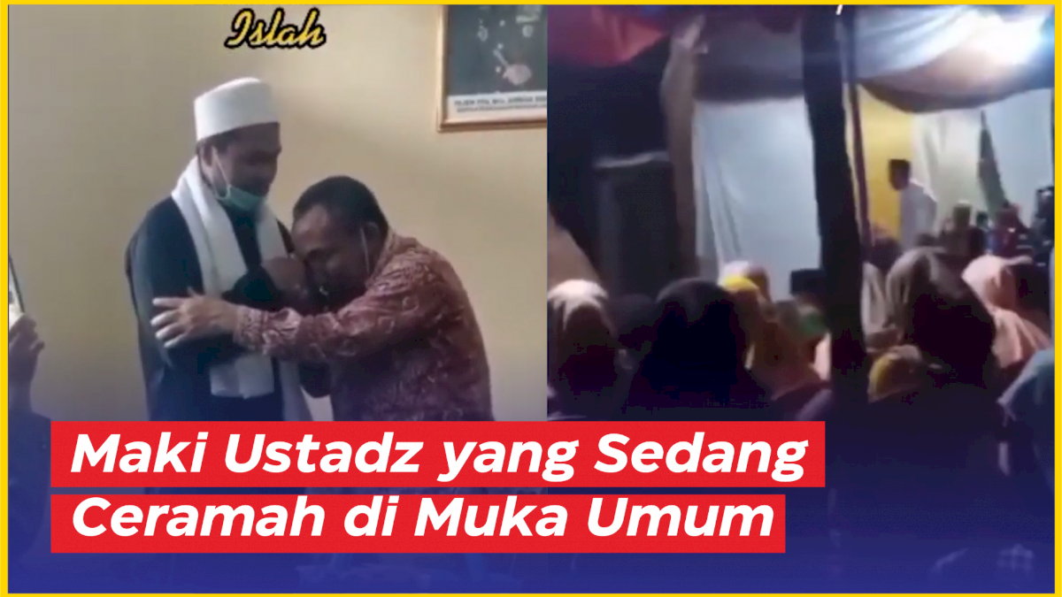 VIDEO: Aksi Kades di Jawa Barat Maki Ustadz yang Sedang Ceramah di Muka Umum