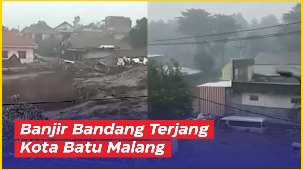 VIDEO: Bencana Banjir Bandang Terjang Kota Batu Malang