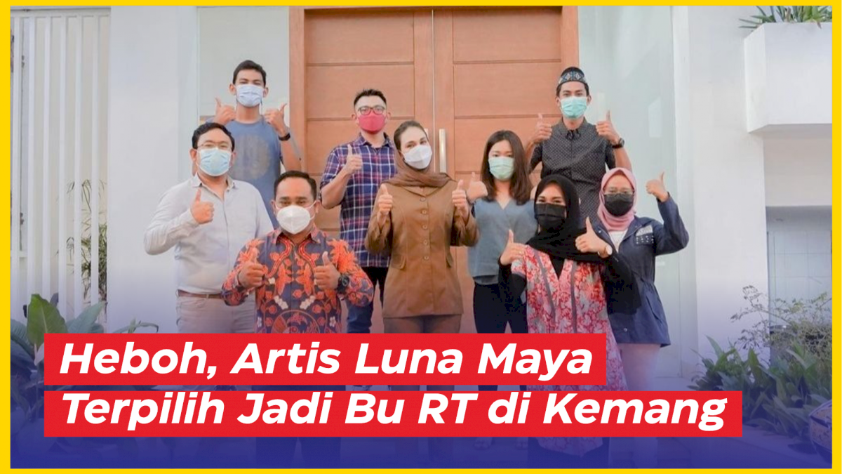VIDEO: Heboh, Artis Luna Maya Terpilih Jadi Bu RT di Kemang