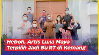 VIDEO: Heboh, Artis Luna Maya Terpilih Jadi Bu RT di Kemang