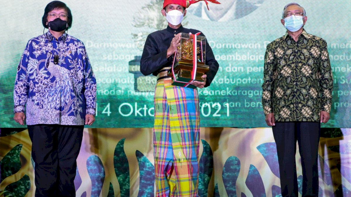 Warga Gowa Raih Kalpataru, Wakil Bupati Ajak Masyarakat Ikut Melestarikan Lingkungan