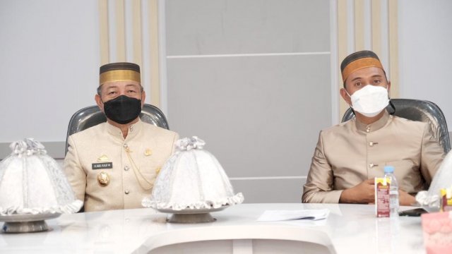 Kementerian Lingkungan Hidup dan Kehutanan (LHK) memberikan 3 (tiga) piagam penghargaan kepada Kabupaten Gowa secara virtual. Ist