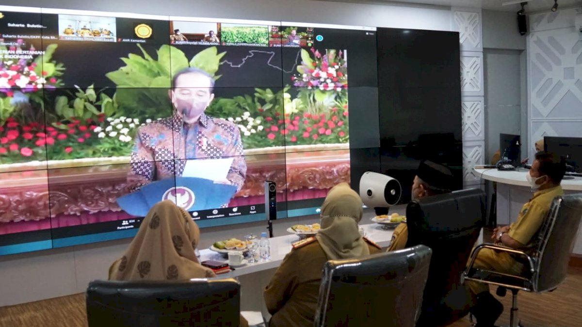 Pemkab Gowa Tak Khawatir Kekurangan Beras Dimasa Pandemi Covid-19