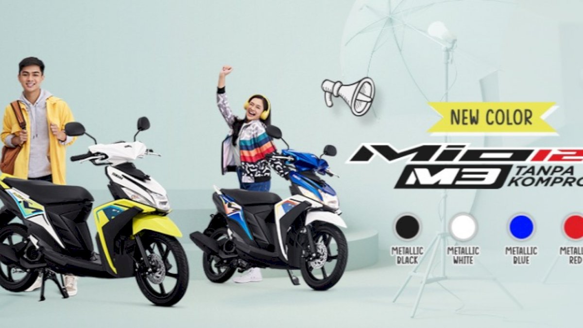 Ikuti Tren Selera Anak Muda, Yamaha M3 125 Tampil Lebih Segar dan Modern