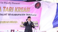 Apresiasi Lomba Tari SMA se-Takalar, Wabup Takalar: Ini Kegiatan Positif Anak Muda Kita