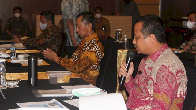 Plt Gubernur Sulsel Andi Sudirman Bahas Rencana RTRW dihadap Dirjen Tata Ruang (Ist)