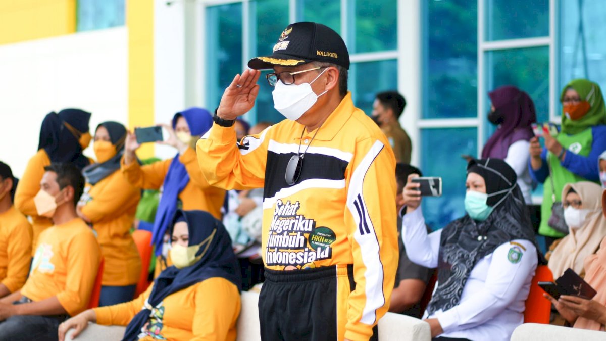 Hadiri Puncak HKN Ke-57, Wali Kota Parepare : Harus Bangga Jadi Pejuang Kesehatan