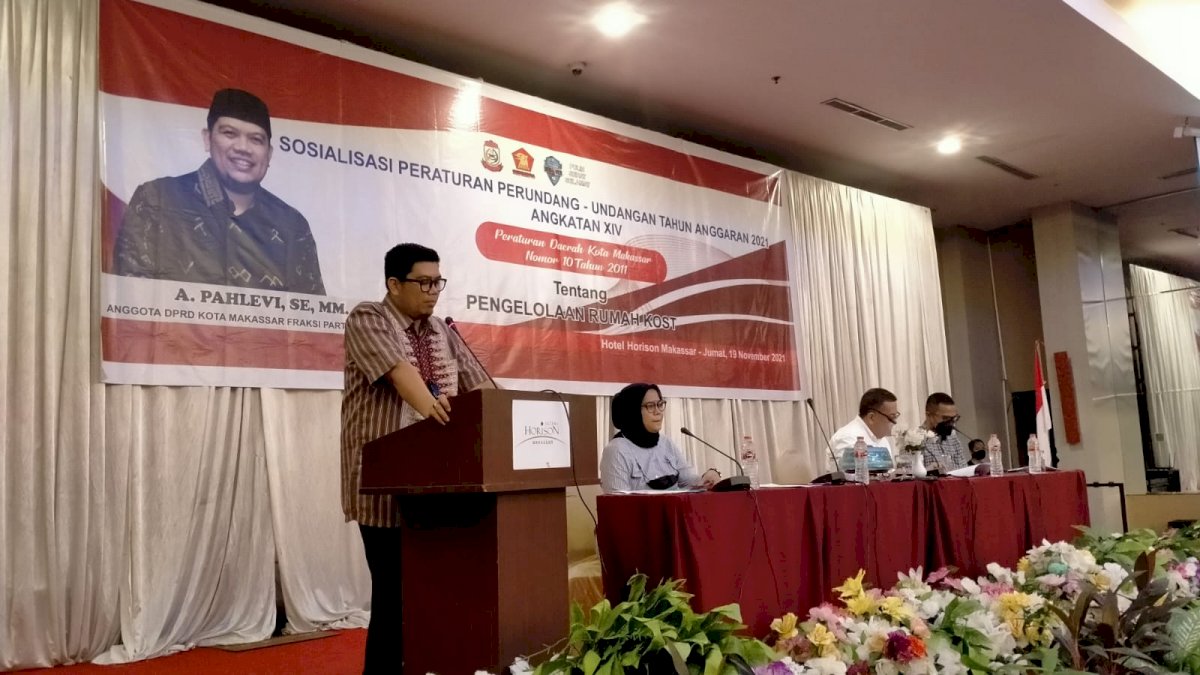 Pahlevi Sebut Perda Rumah Kost di Makassar Belum Efektif