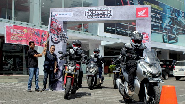 Bikers Honda jelajahi 6 pulau di Indonesia dalam Ekspedisi Nusantara (istimewa)