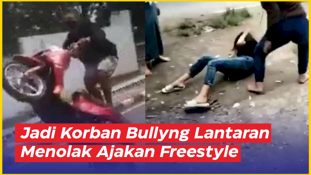 VIDEO: Siswi SMA di Gowa Jadi Korban Bullyng Lantaran Menolak Ajakan Freestyle di Jalan