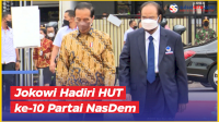 VIDEO: Jokowi Hadiri Perayaan Hari Ulang Tahun ke-10 Partai NasDem