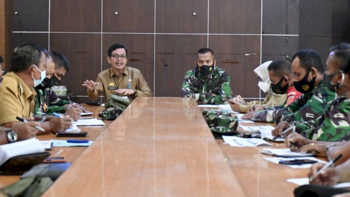 Cakupan Vaksinasi Masih Rendah, Pemda dan TNI Gelar Rapat untuk Percepatan Vaksinasi